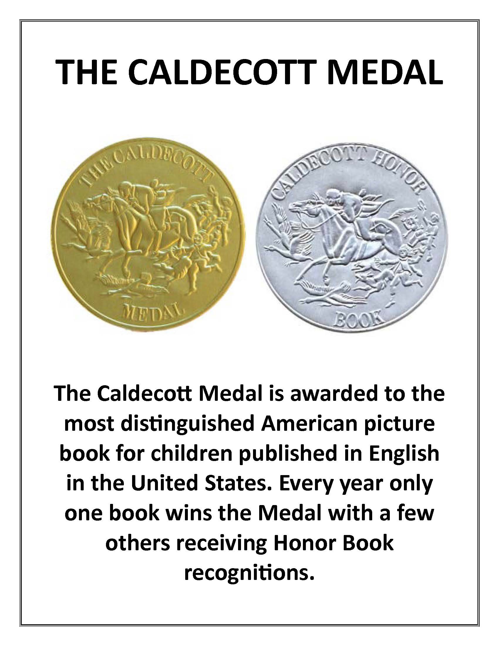 Caldecott Medal Intro Panel