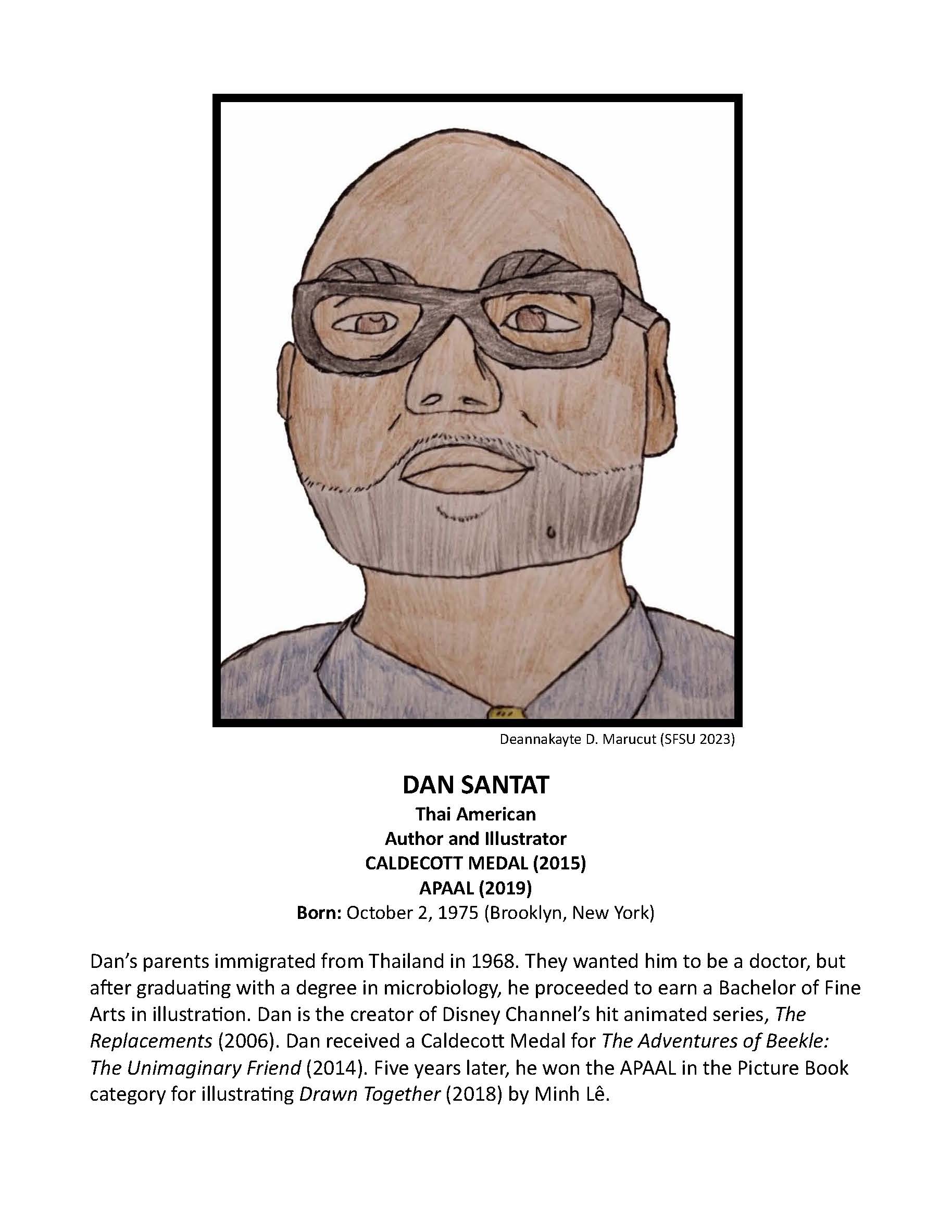 Portrait of Dan Sanat
