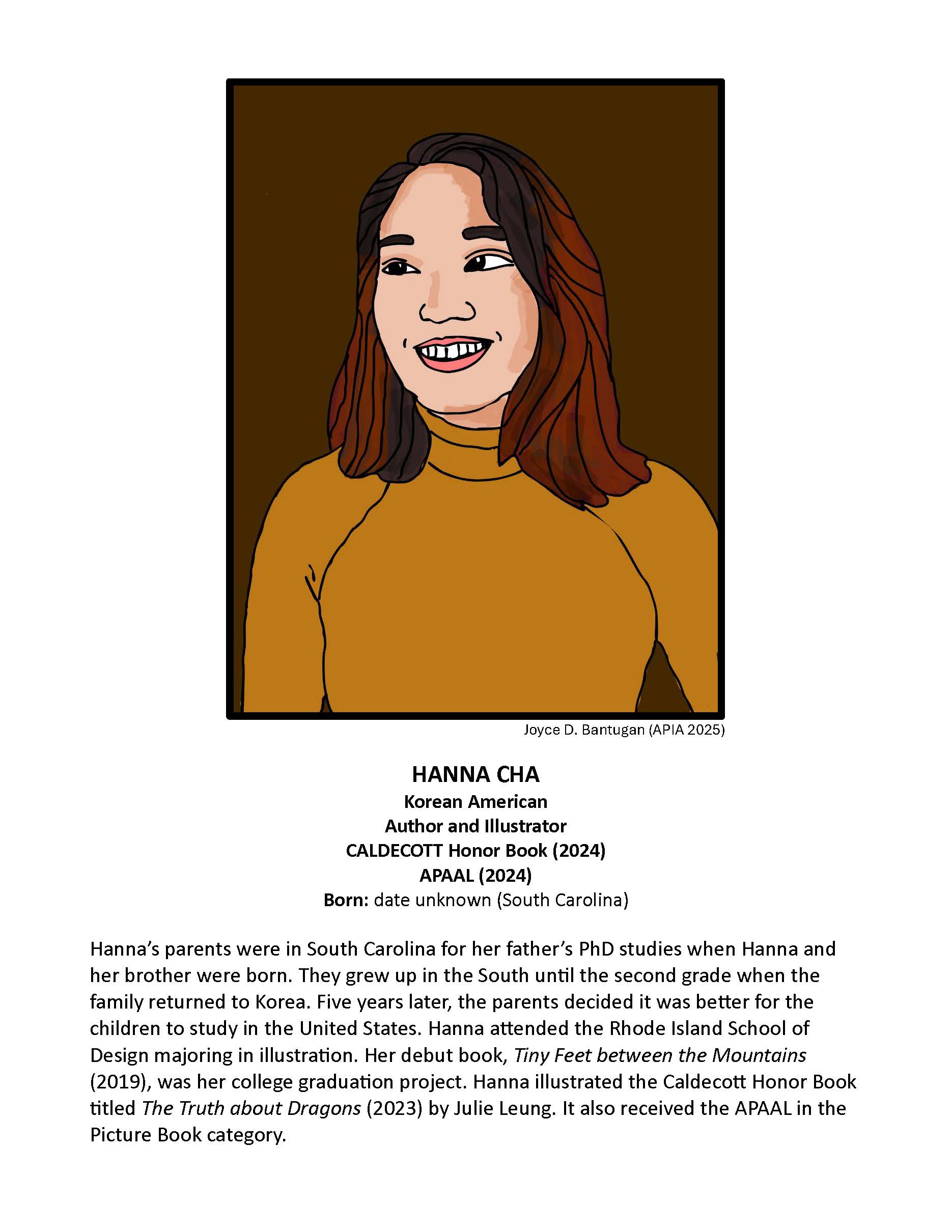Hanna Cha Biography
