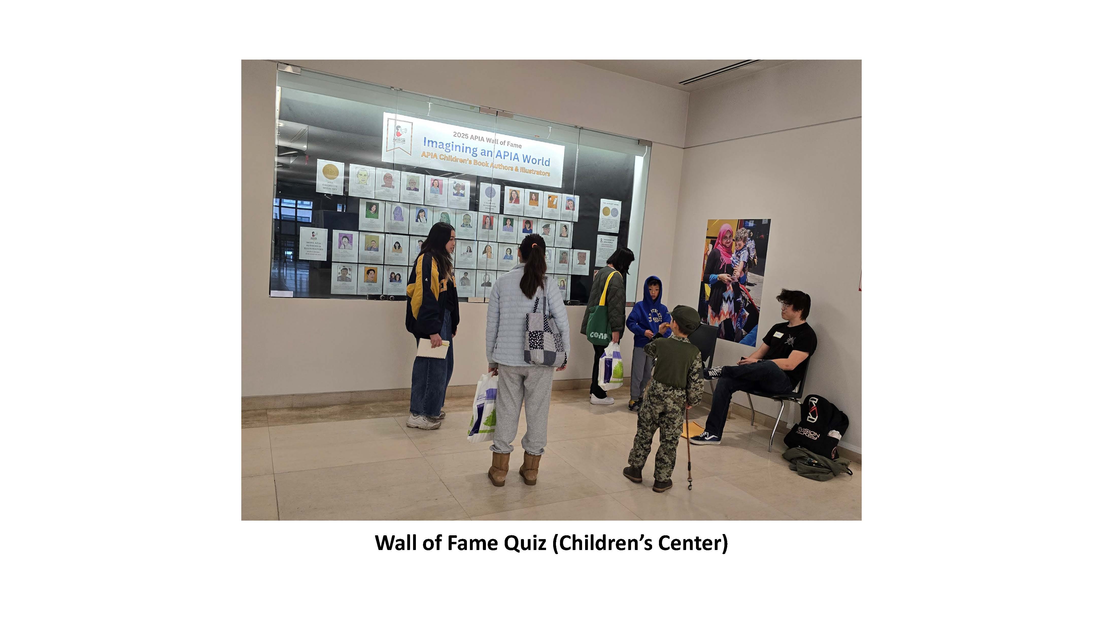 Wall of Fame Activity