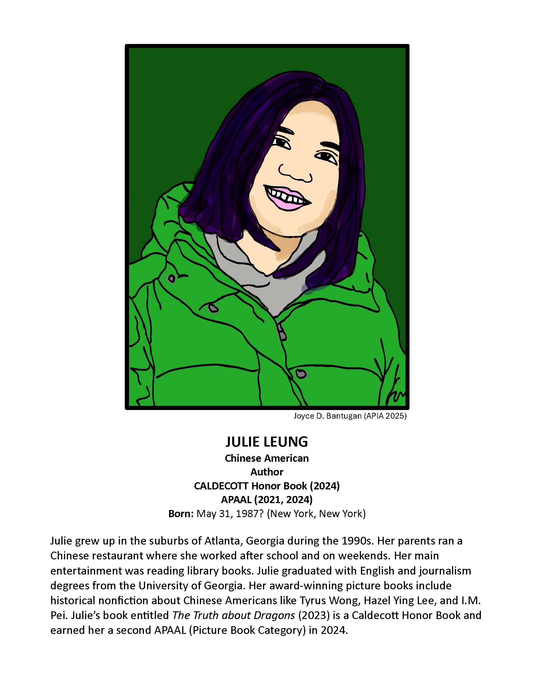 Julie Leung Biography