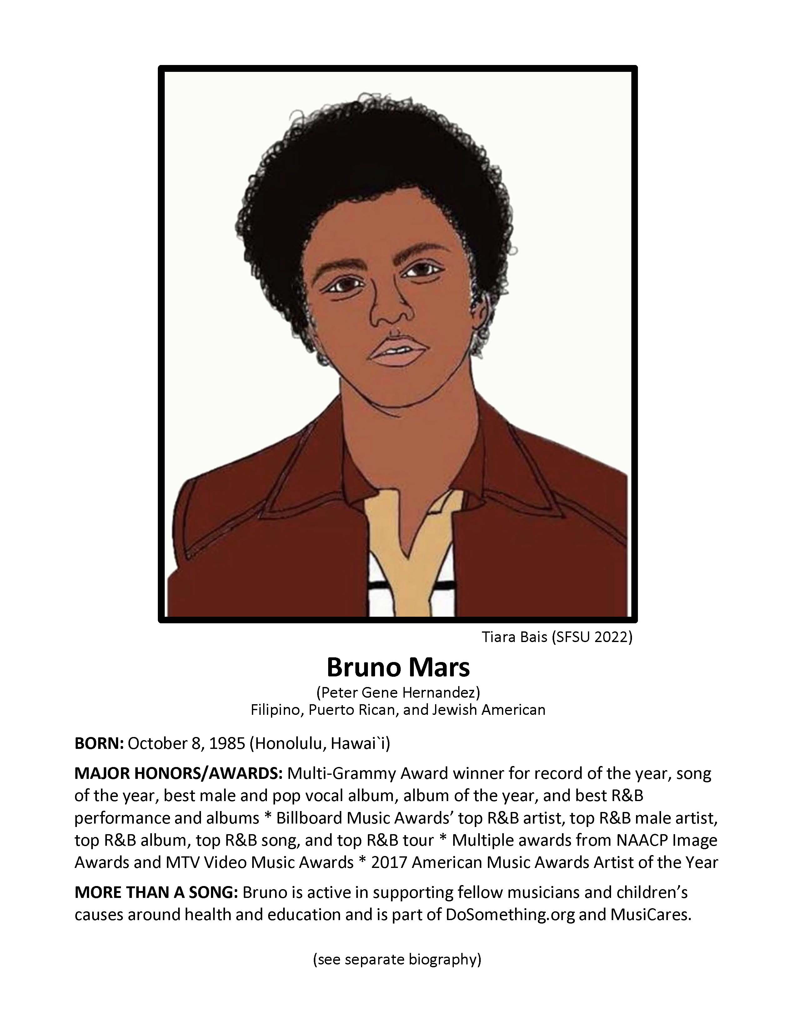 Bruno Mars Biography