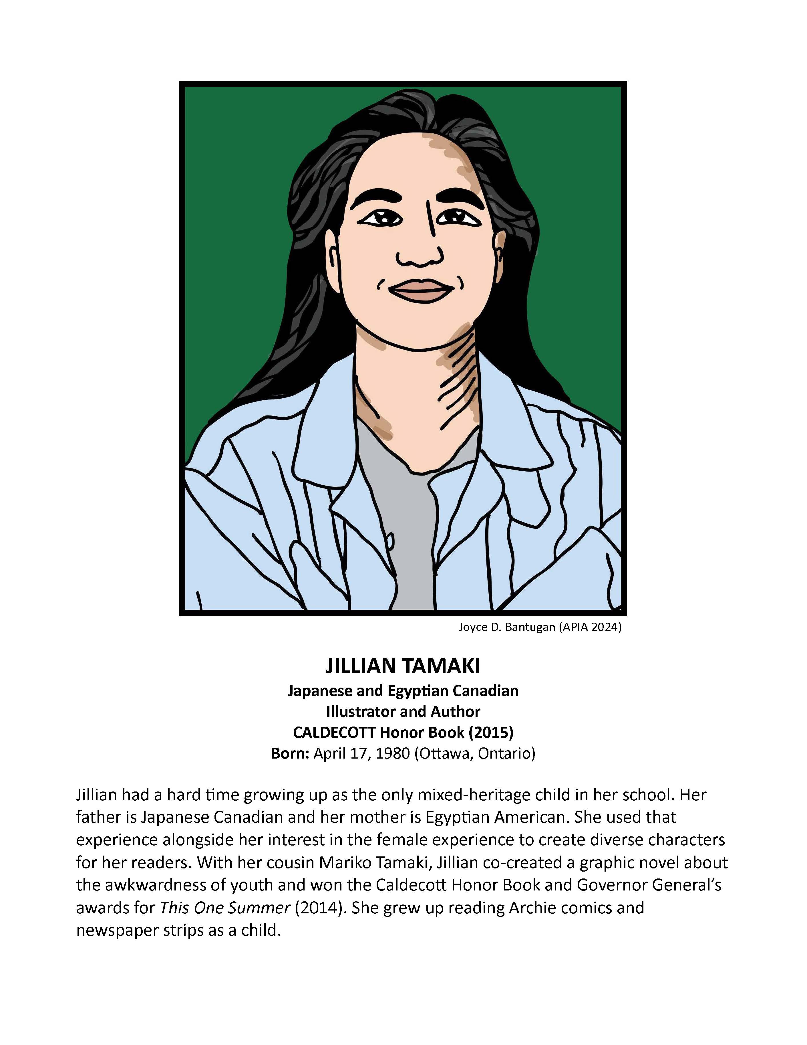Jillian Tamaki Biography