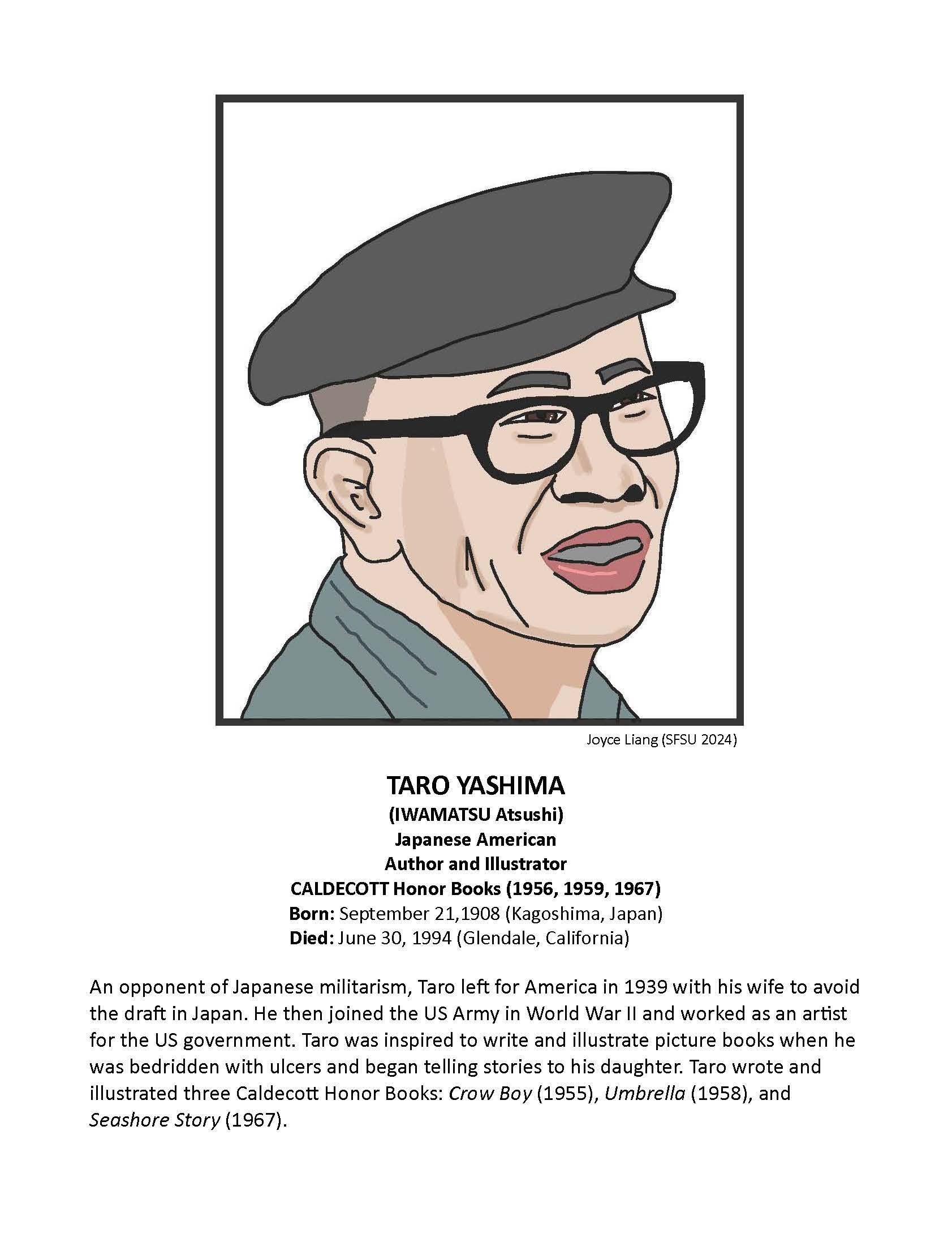 Taro Yashima Revised Biography