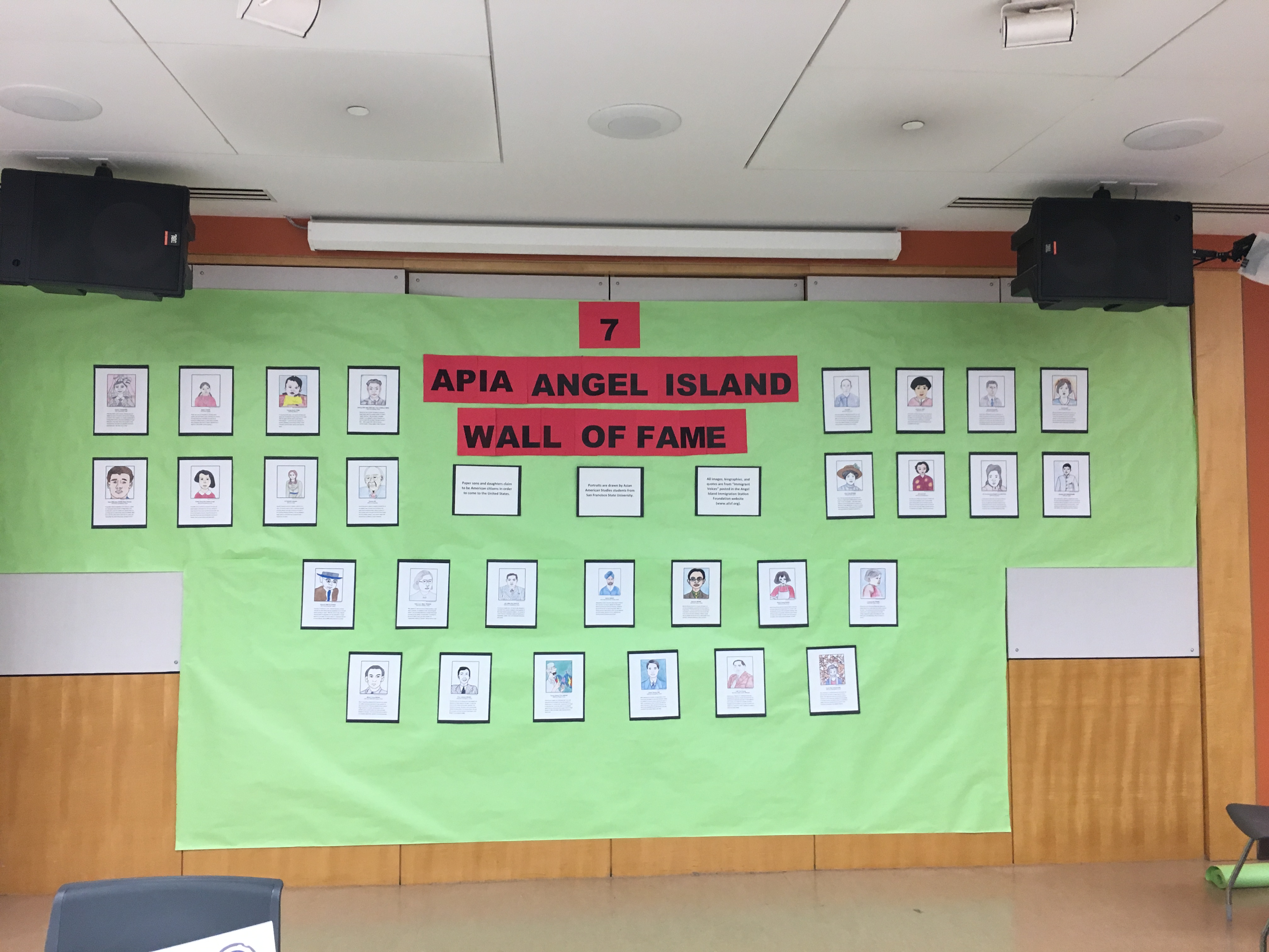 APIA Angel Island Wall of Fame