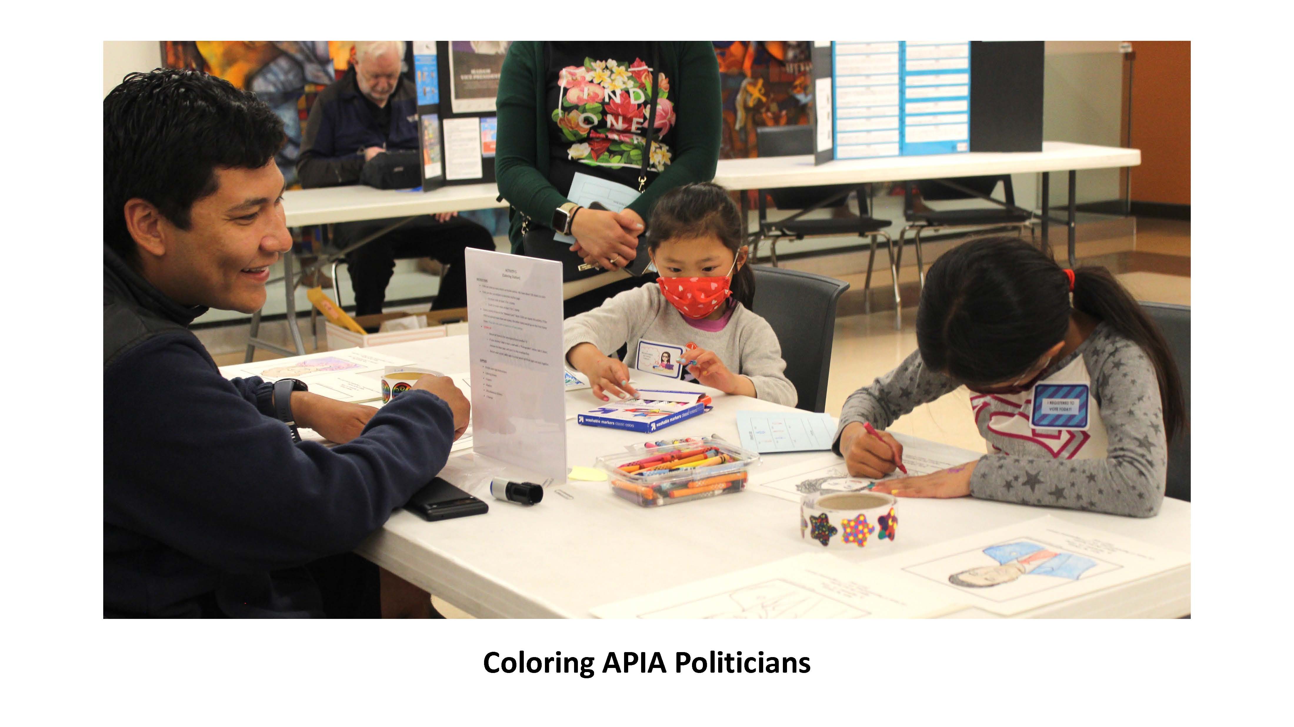 Coloring station