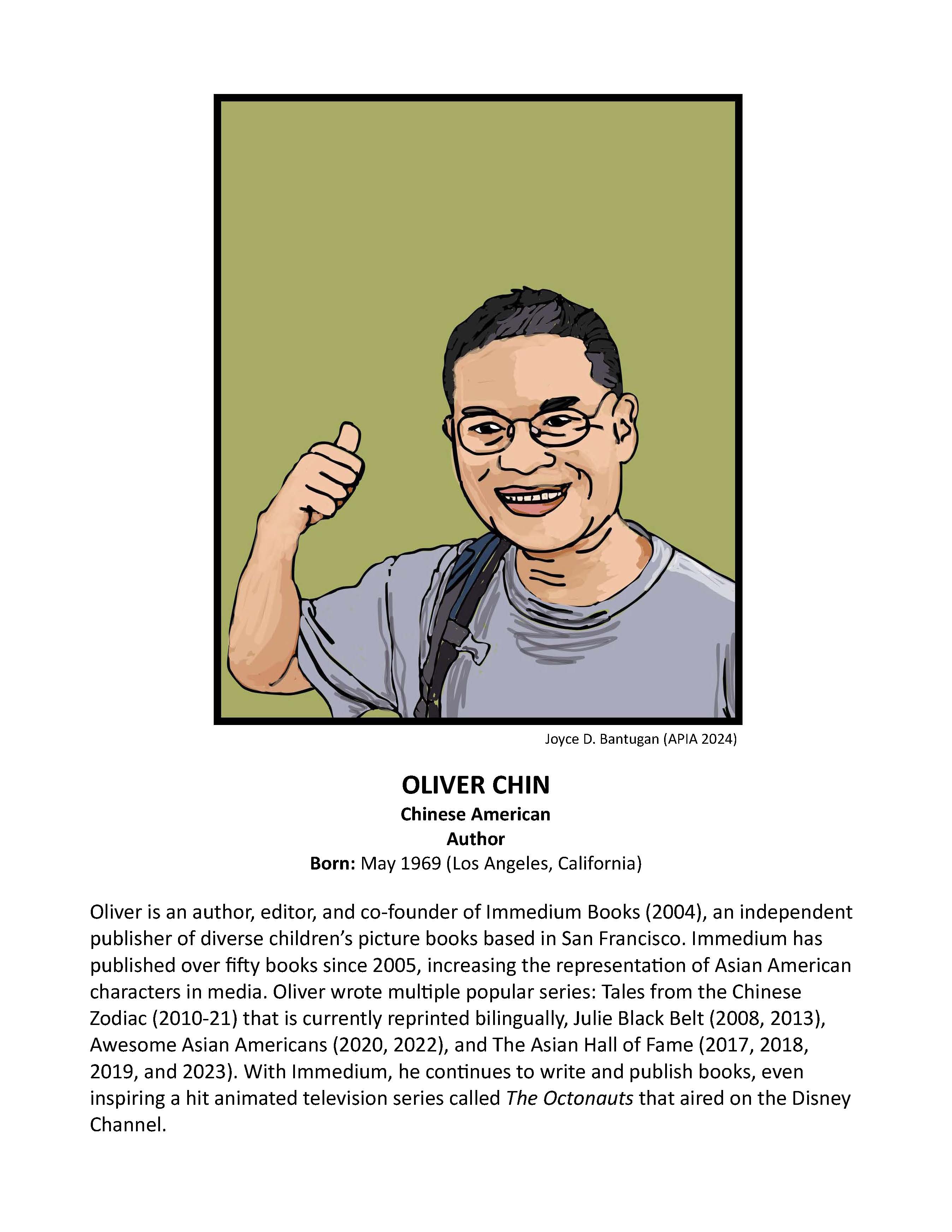 Oliver Chin Biography