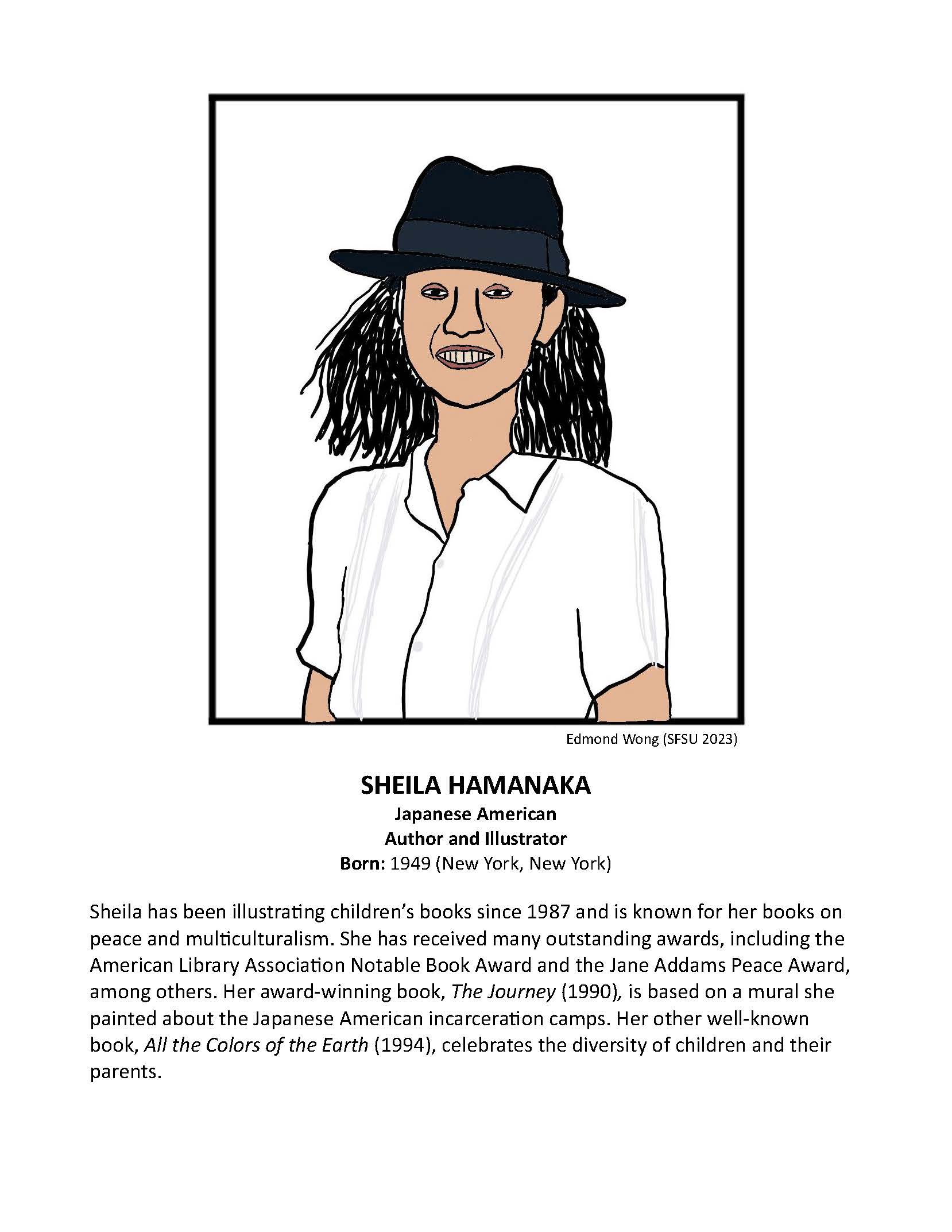 Sheila Hamanaka Biography