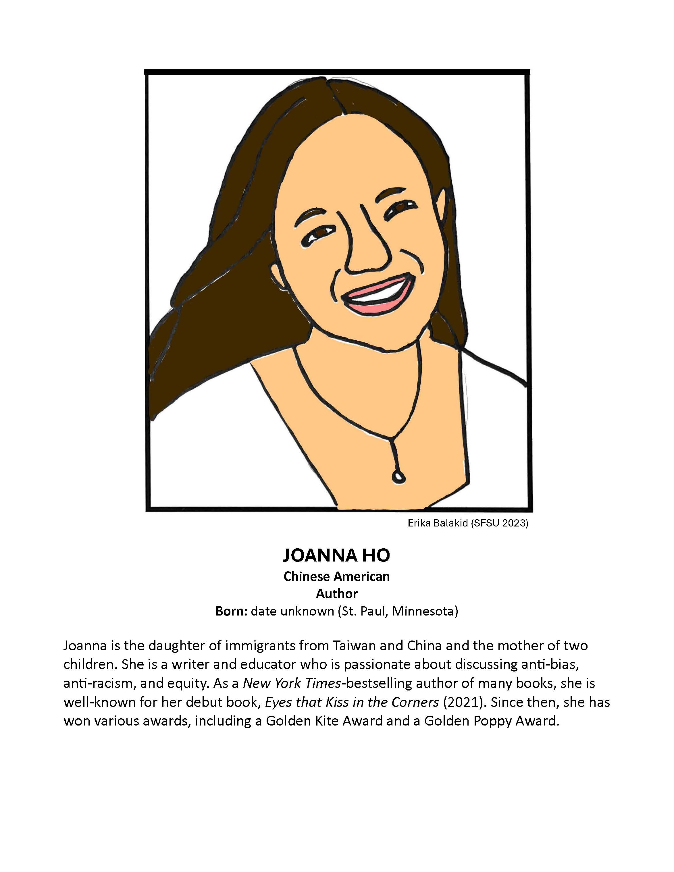 Joanna Ho Biography