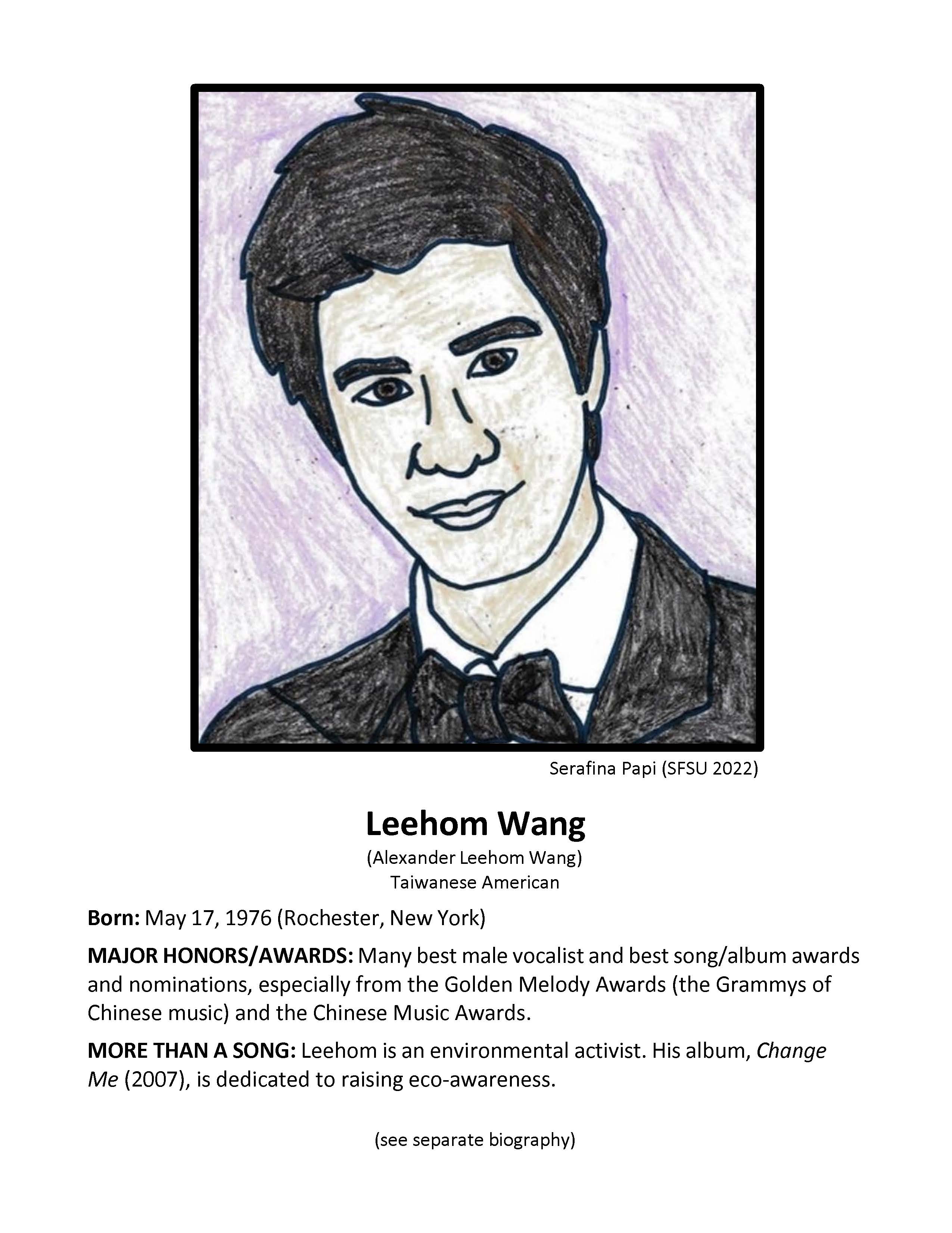 Leehom Wang Biography