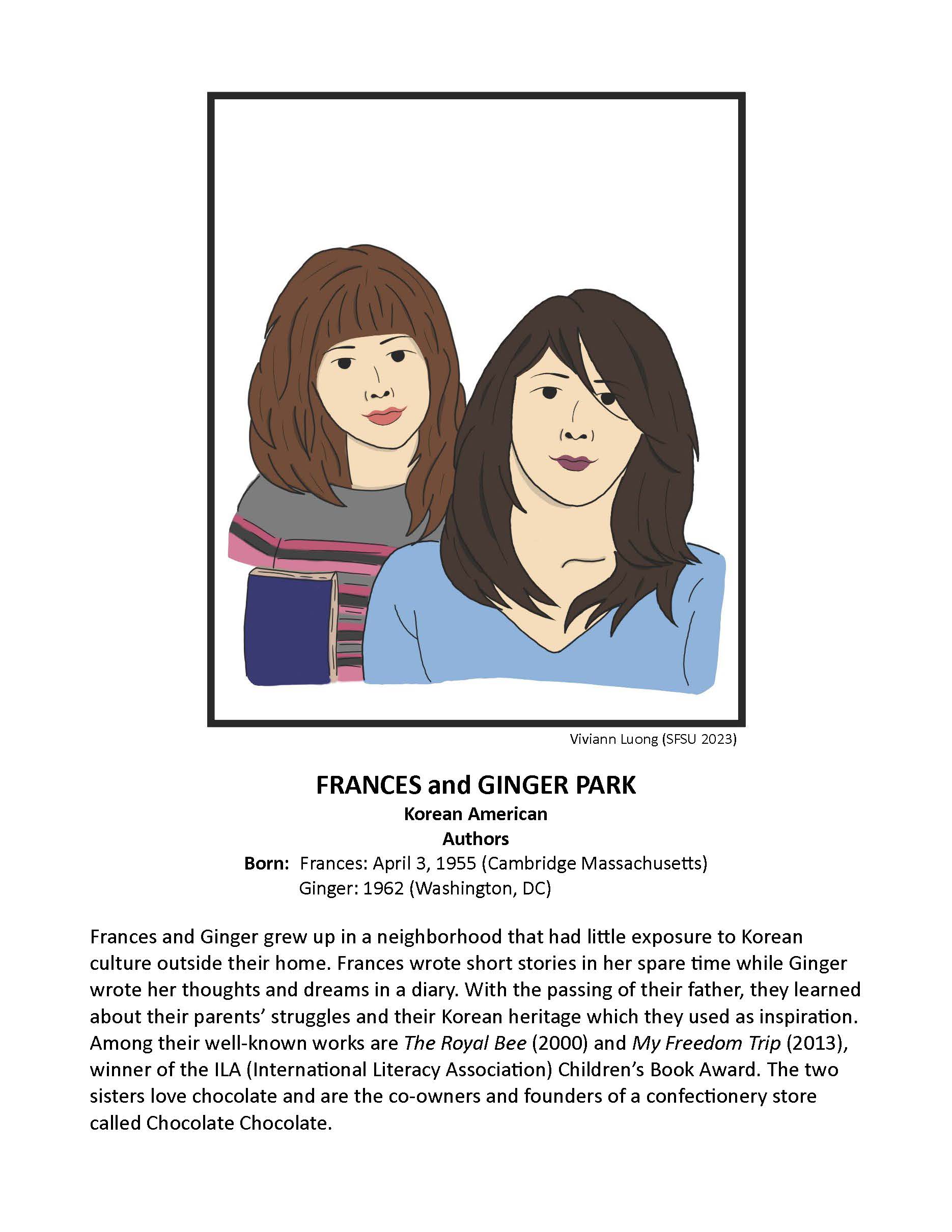 Park Frances & Ginger Biography