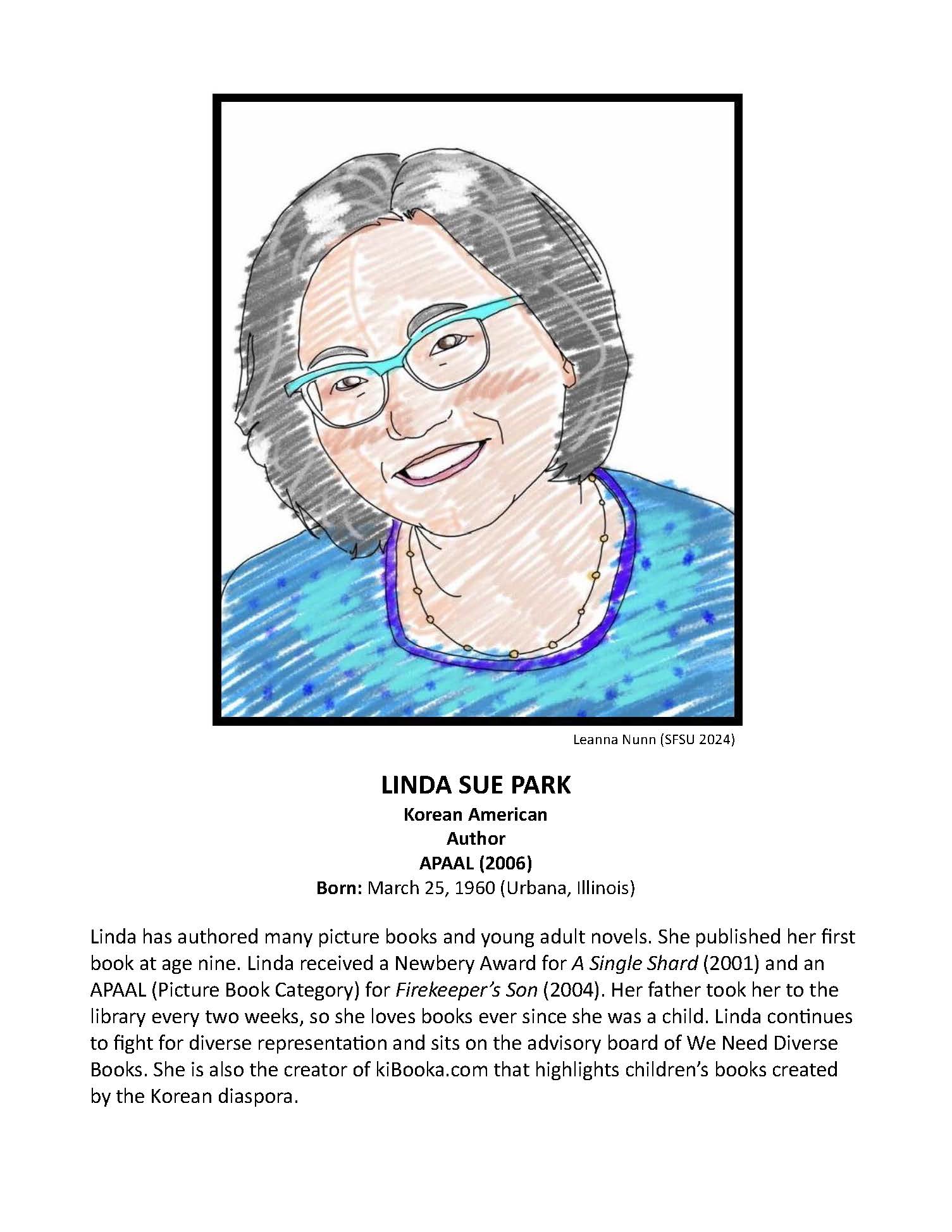Linda Sue Park Biography