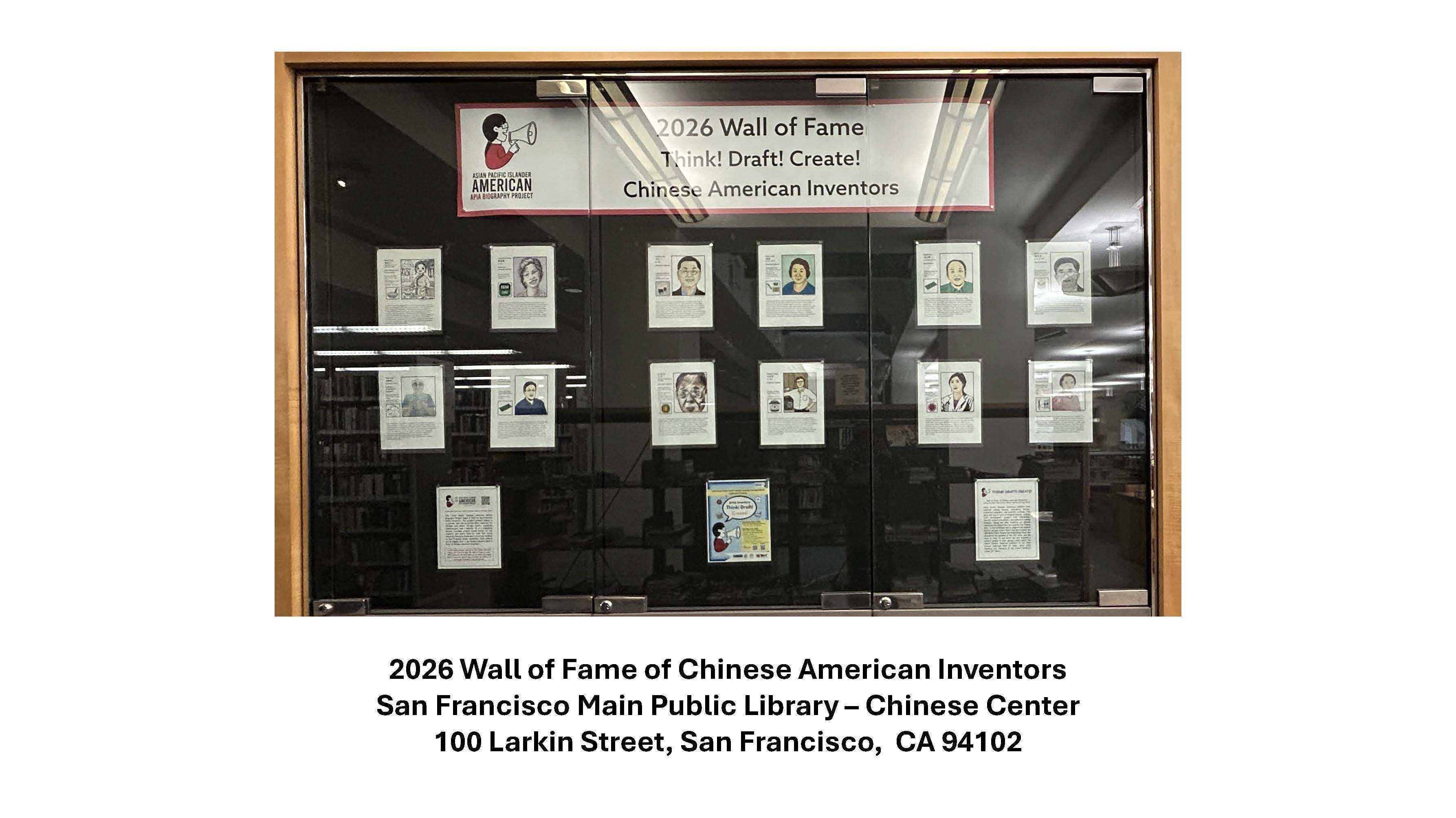 APIA Inventors at SFPL Chinese Center