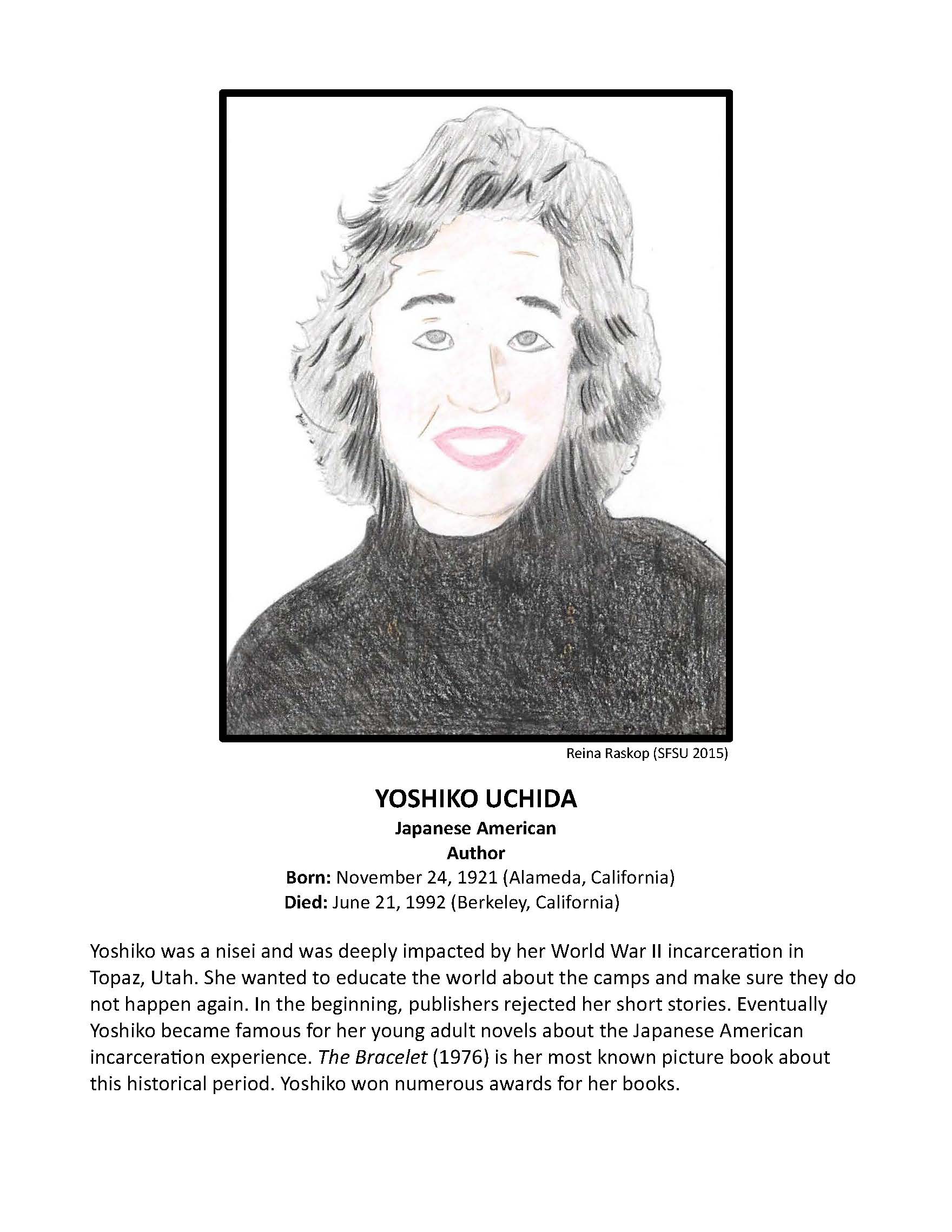 Yoshiko Uchida Biography