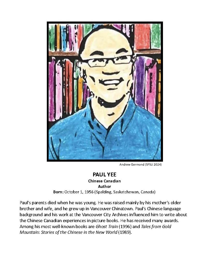Paul Yee Biography