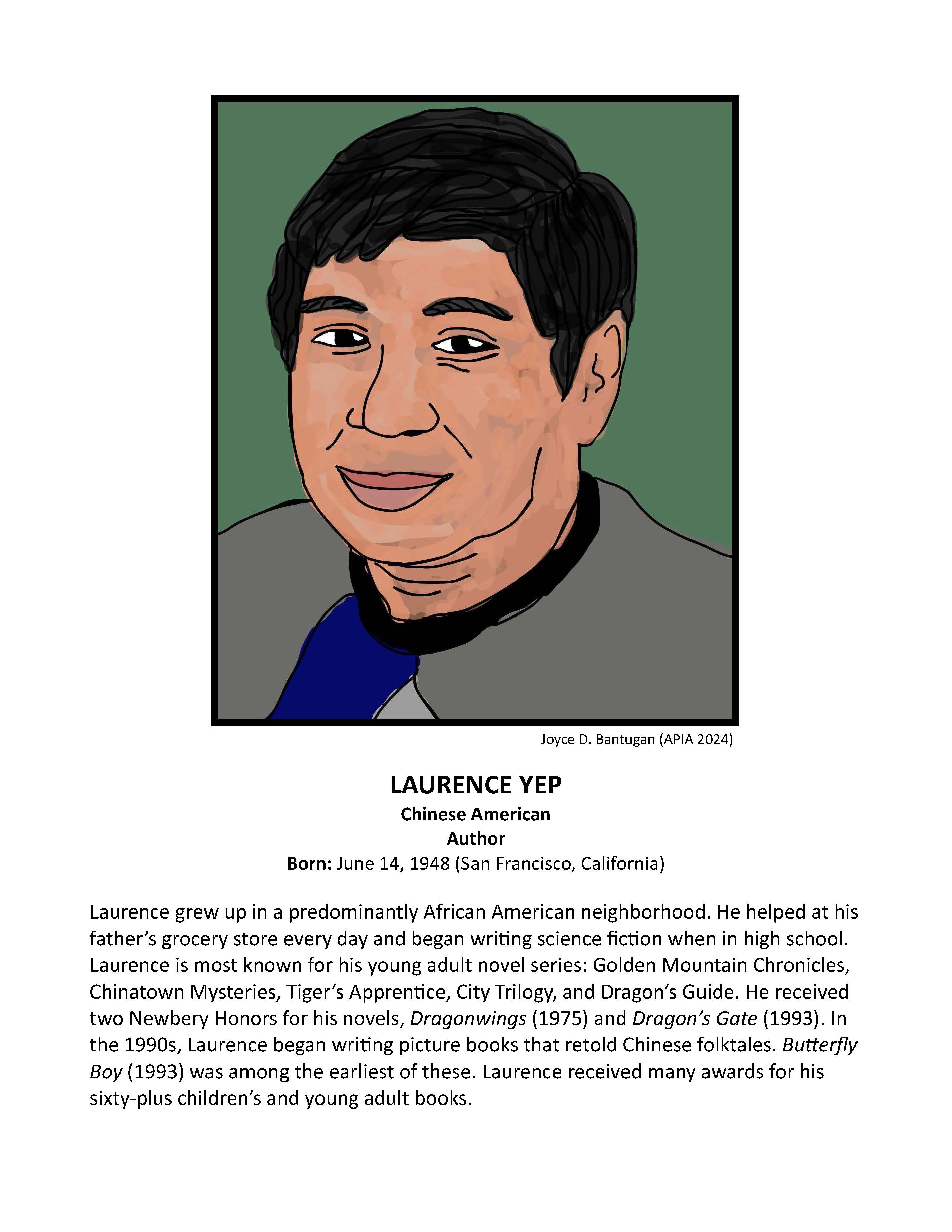 Laurence Yep Biography