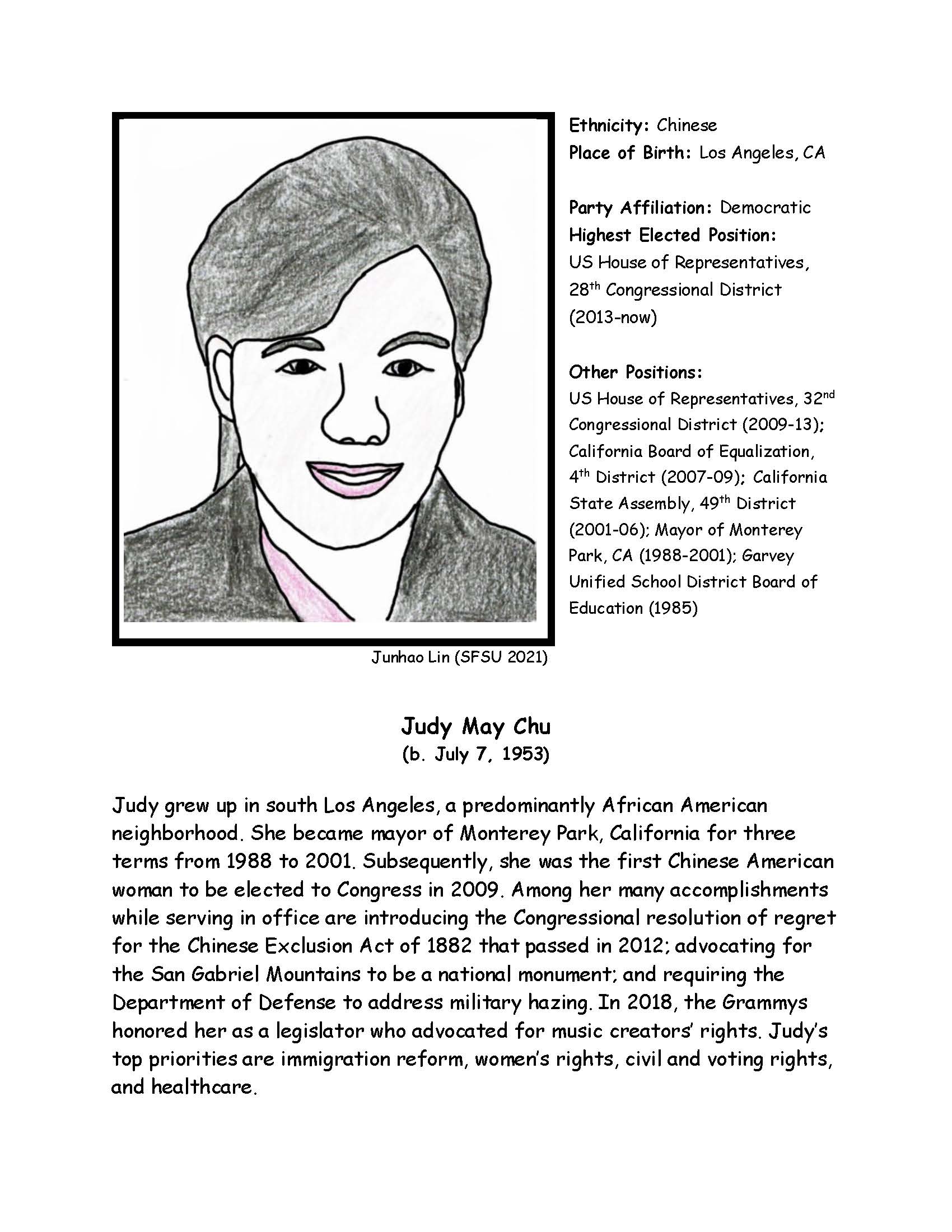 Judy Chu Biography