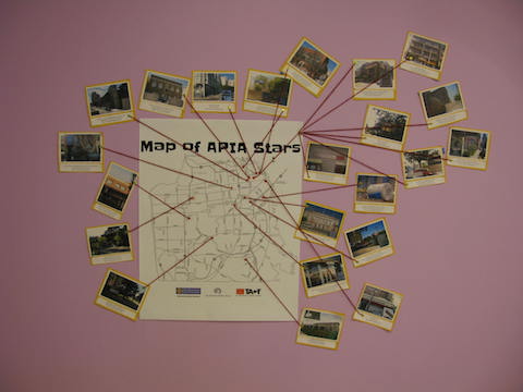 Map of APIA Stars display