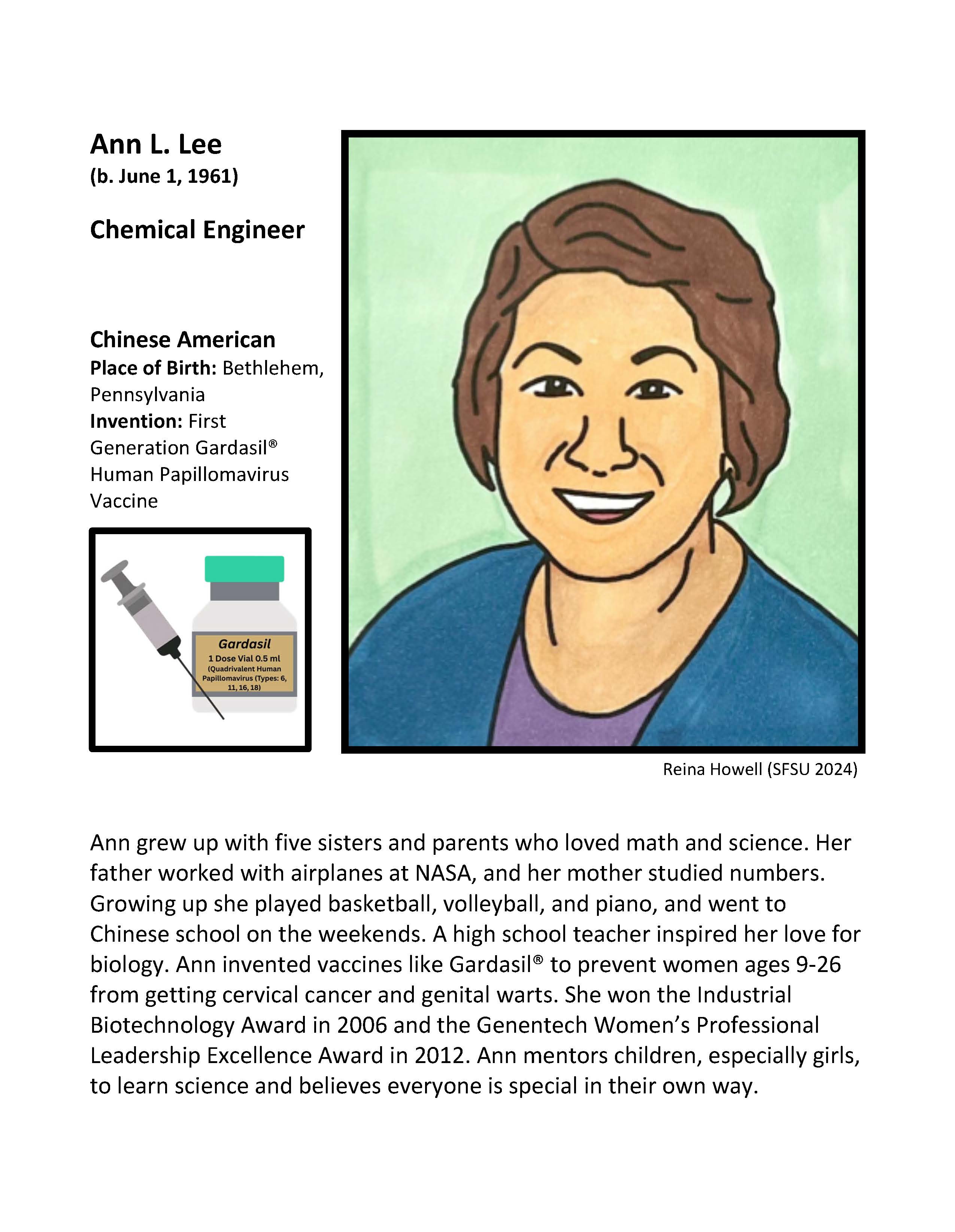 Portrait of Ann Lee