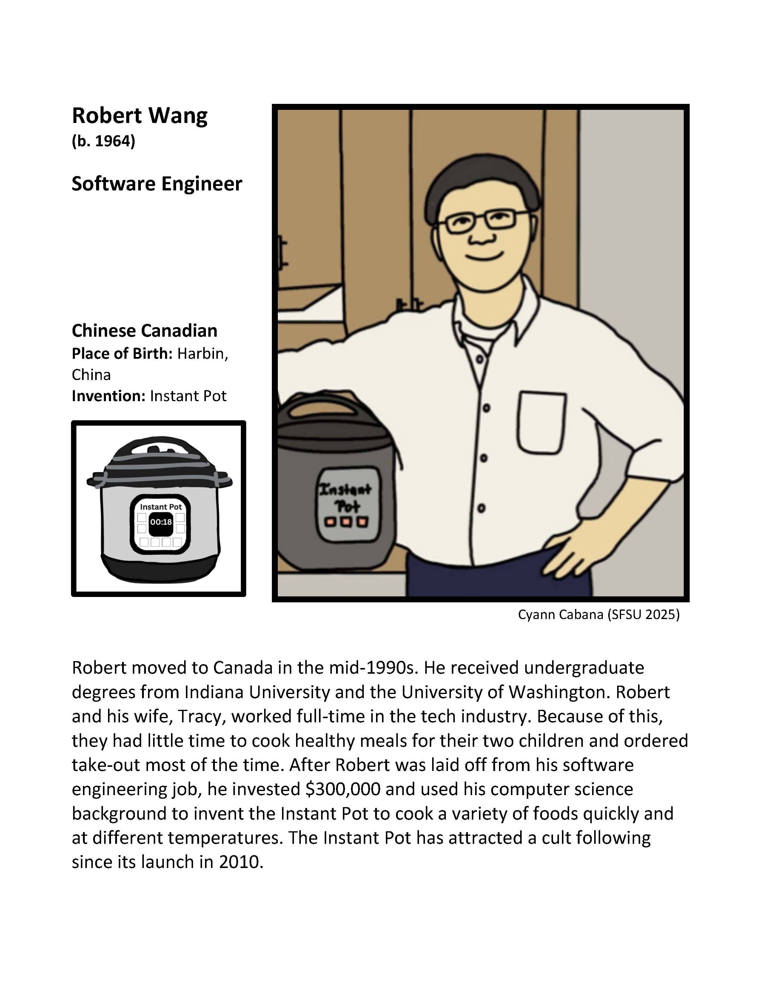 Portrait of Rober Wang