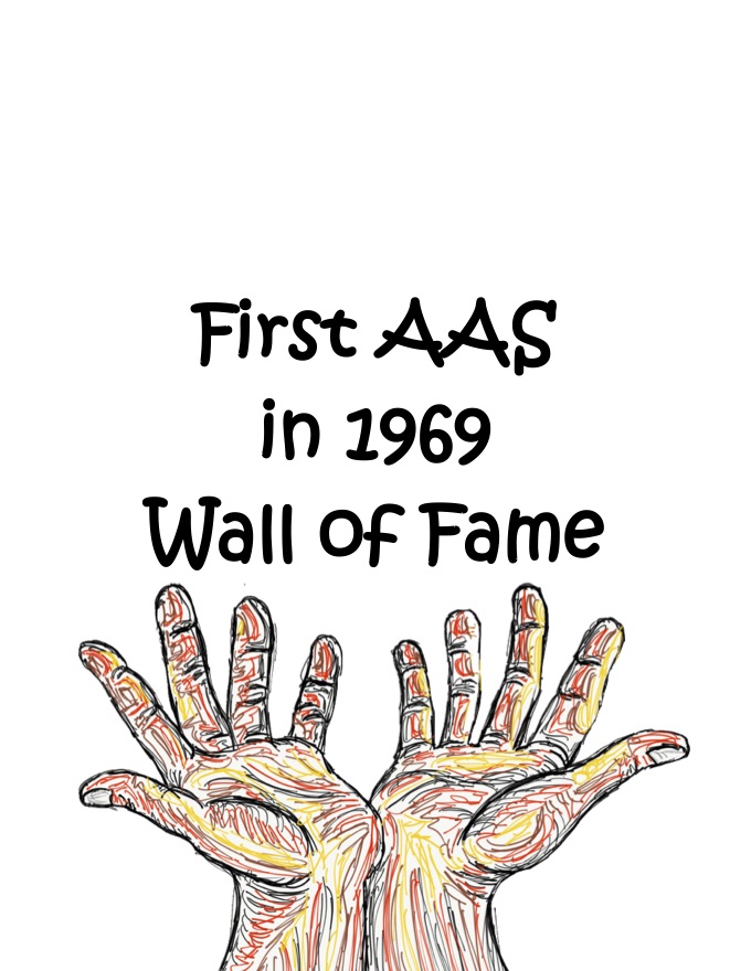 Wall of Fame 1st AAS in 1969